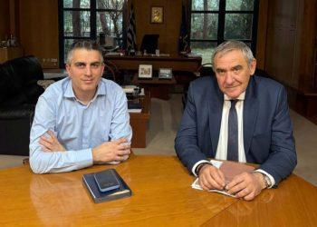 Διονύσιος Ακτύπης: Συνάντηση εργασίας με τον Υπουργό Υποδομών και Μεταφορών, Χρίστο Δήμα