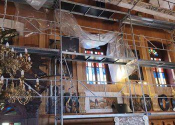 Μαχαιράδο: Προχωρούν τα έργα αγιογράφησης στον Ιερό Ναό Αγίων Τιμοθέου και Μαύρας