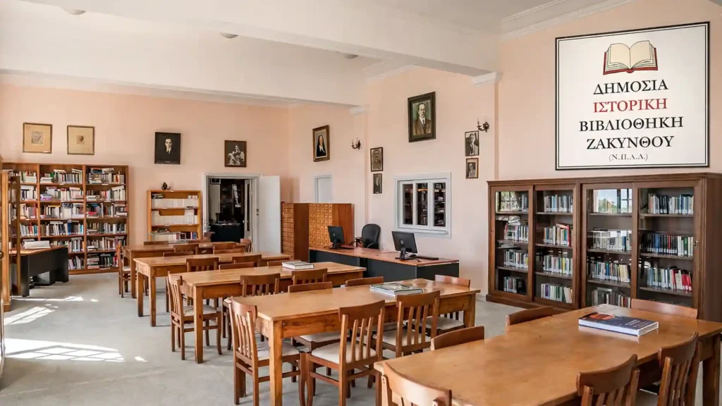DHMOSIA ISTORIKH BIBLIOTHIKI ZAKYNTHOU