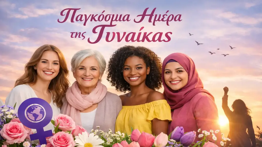 8 MARTIOY PAGKOSMIA HMERA GYNAIKAS